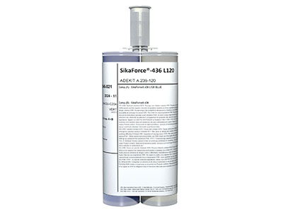 SikaForce-436 is a bi-component polyurethane structural adhesive
